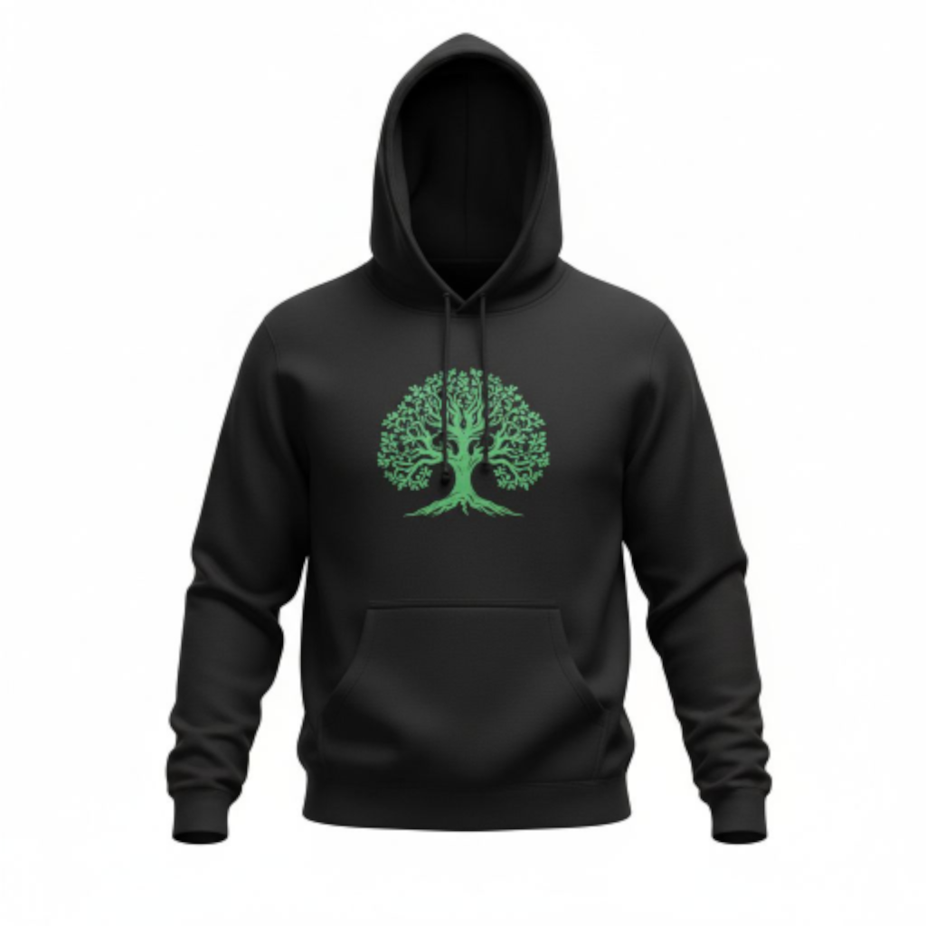 Hoodie ready to wear Design Lebensbaum
