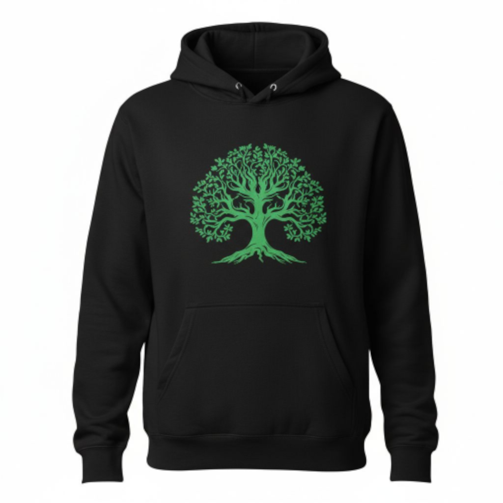 Hoodie ready to wear Design Lebensbaum