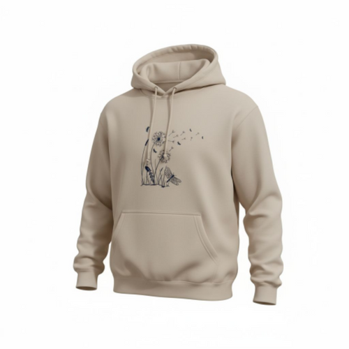 Hoodie ready to wear Design Pusteblume