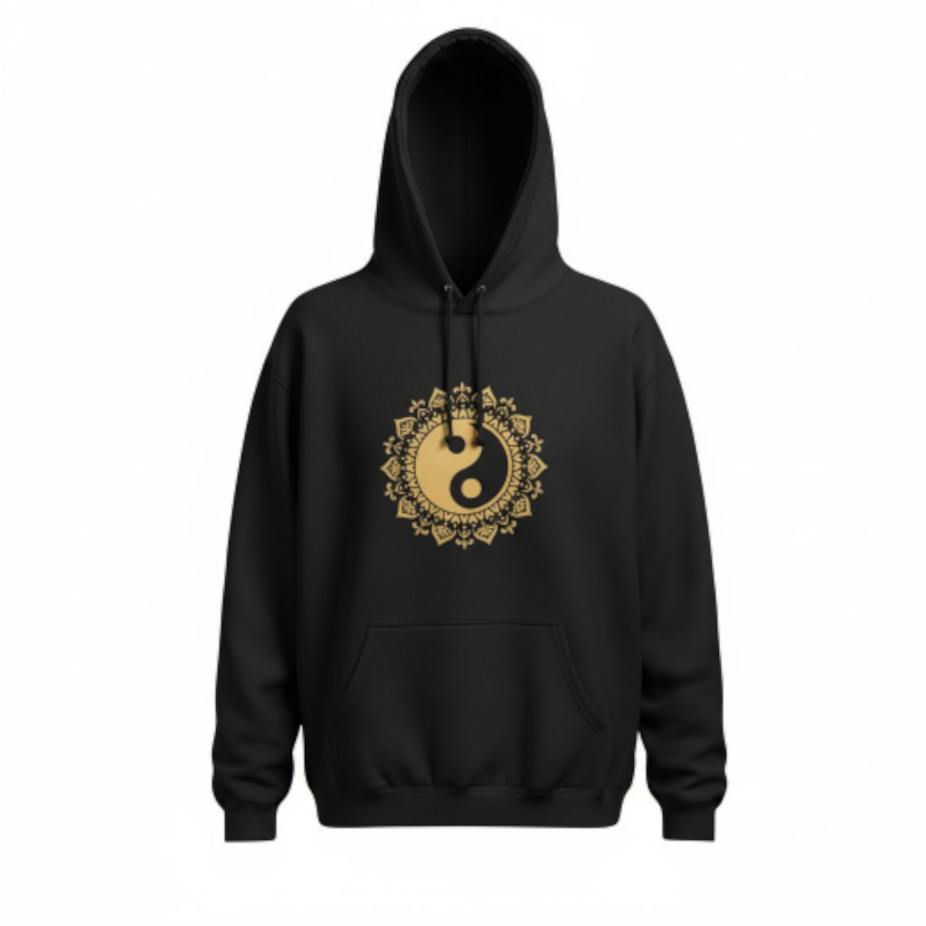 Hoodie ready to wear Design Ying&Yang