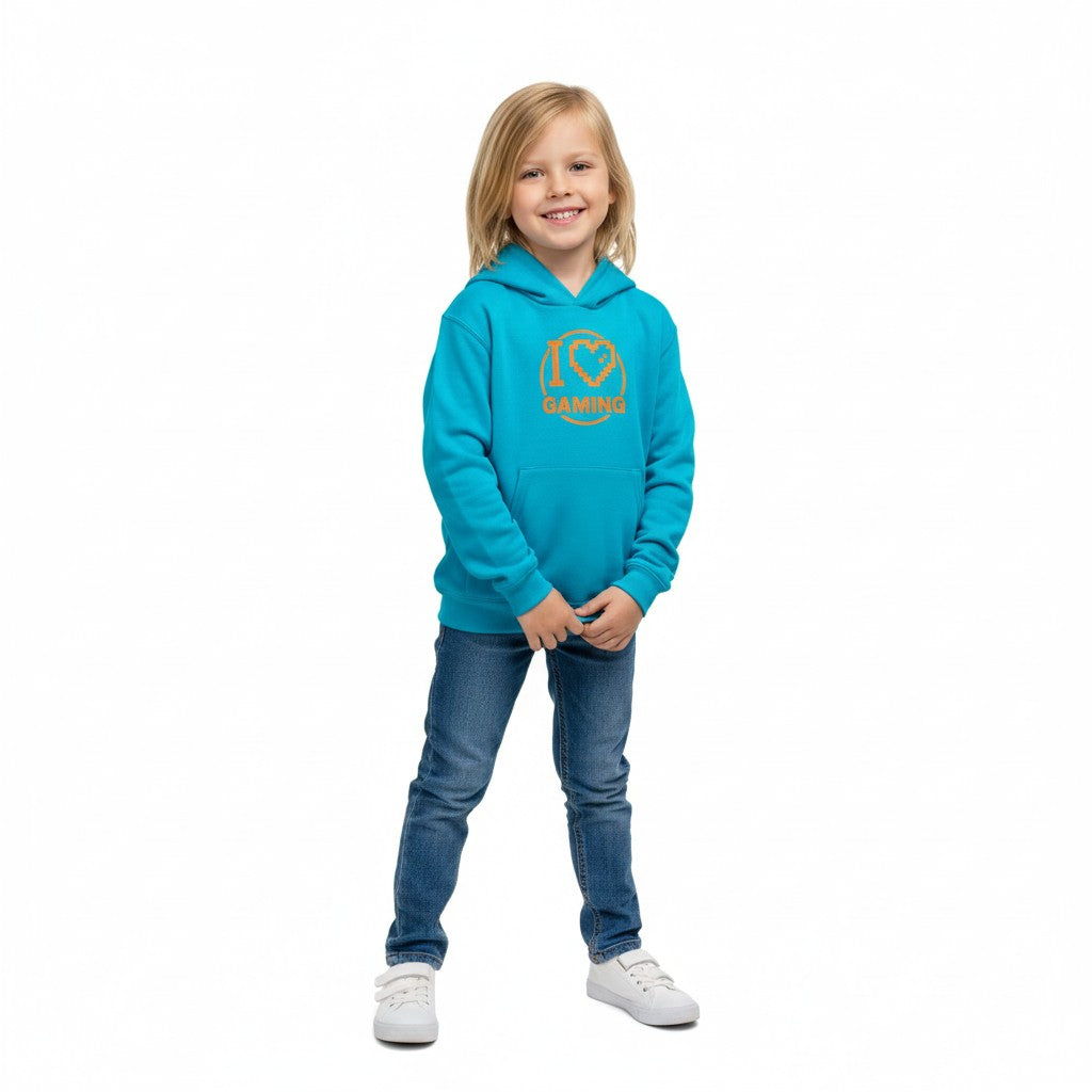 Kinder-Hoodie Love-Gaming
