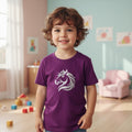 Kinder-Shirt Pferd