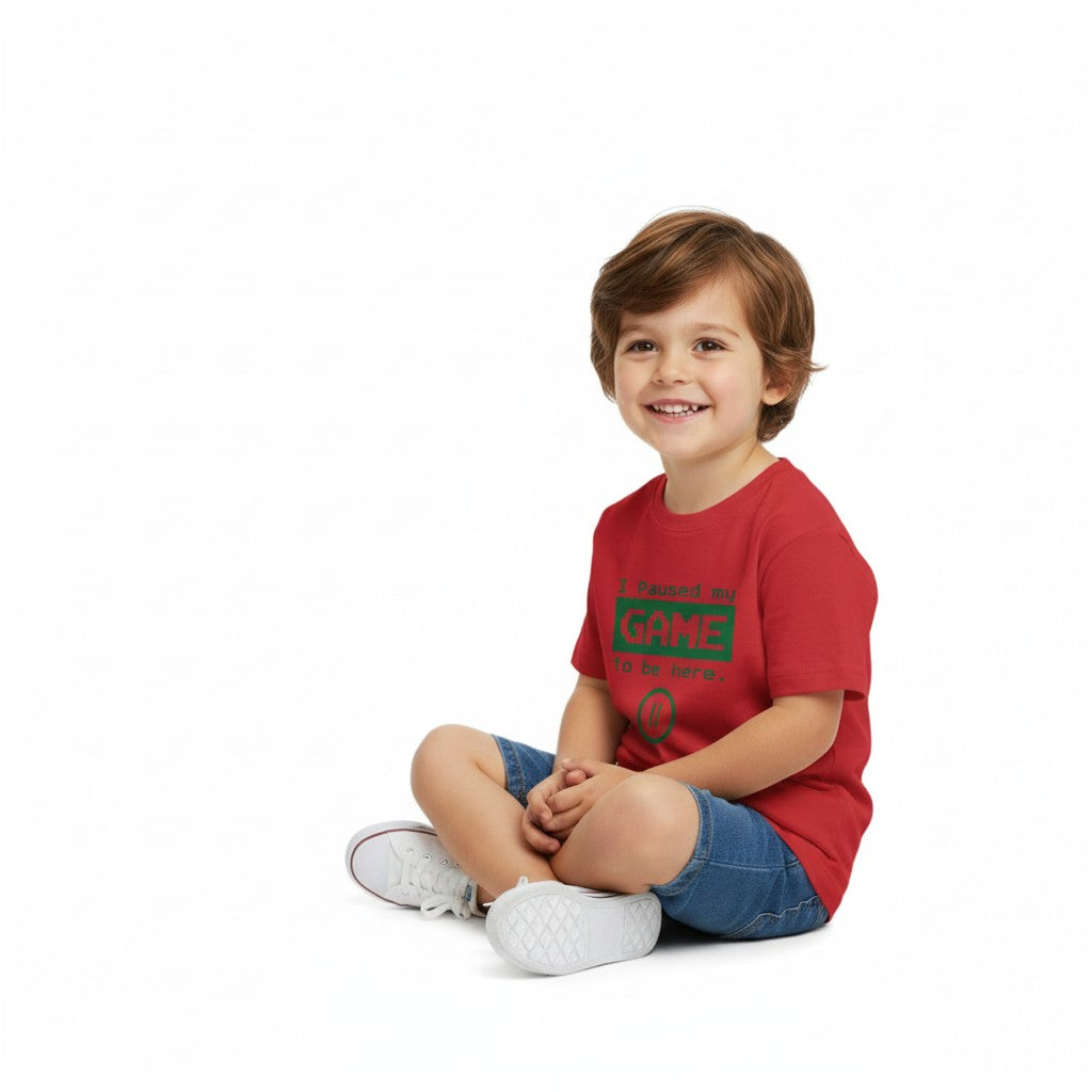Kinder-Shirt Game-Pause
