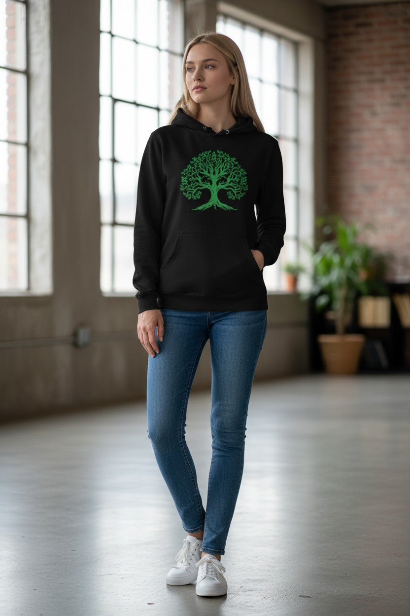 Hoodie ready to wear Design Lebensbaum