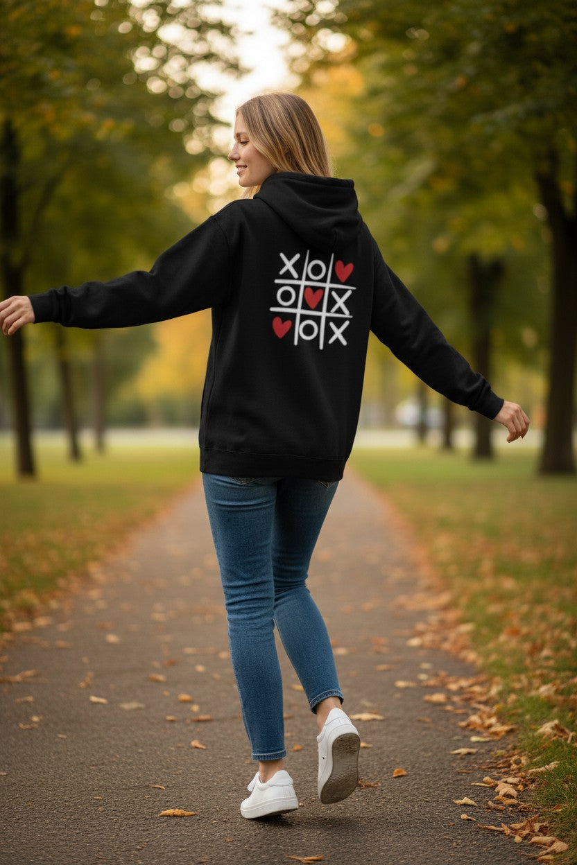 Hoodie ready to wear Design TicTacToe