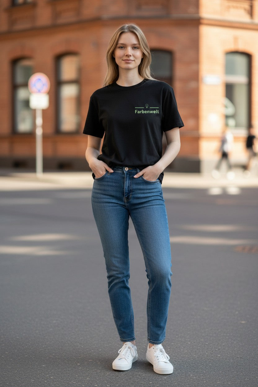 Kurzärmliges Shirt – Individuelle Logo-Gestaltung