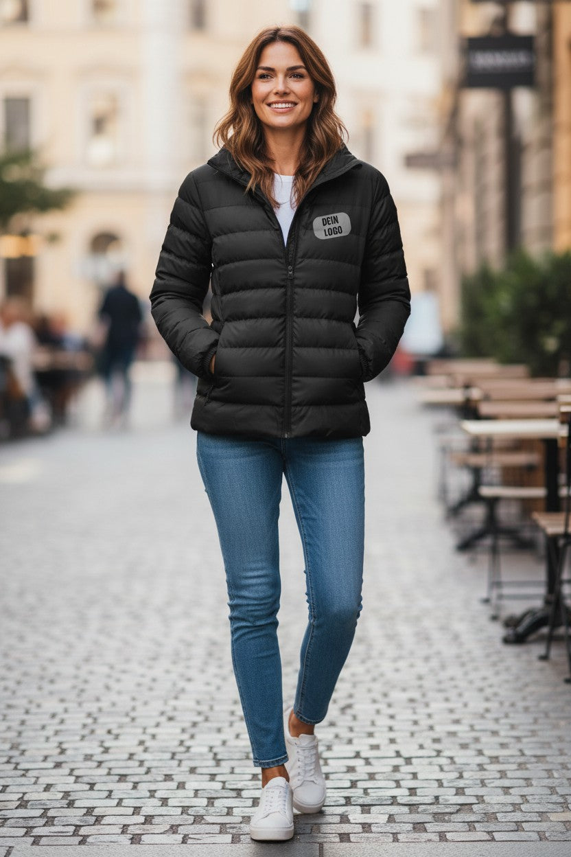 Individuelle Steppjacken – mit eigenem Logo oder Design