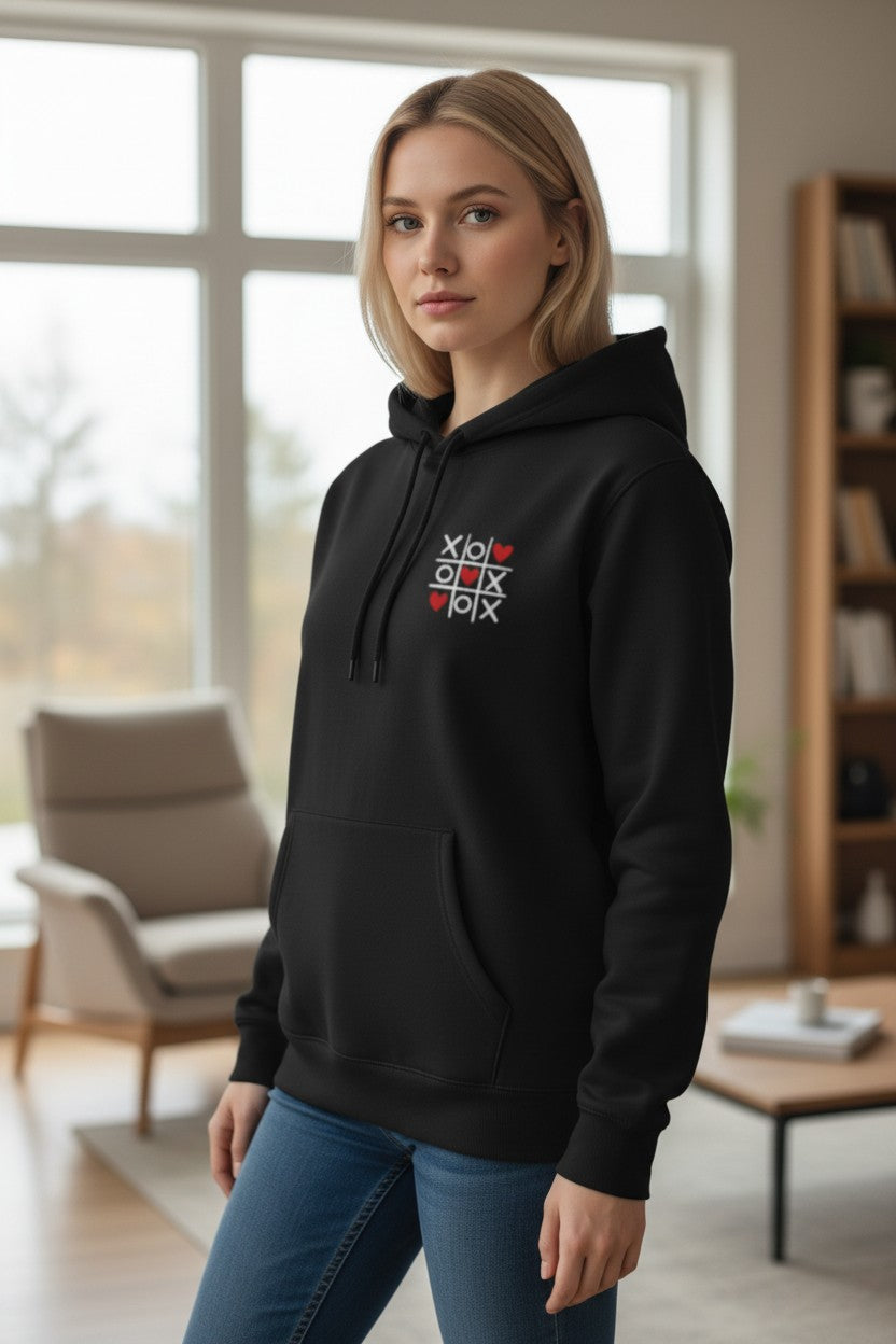 Hoodie ready to wear Design TicTacToe