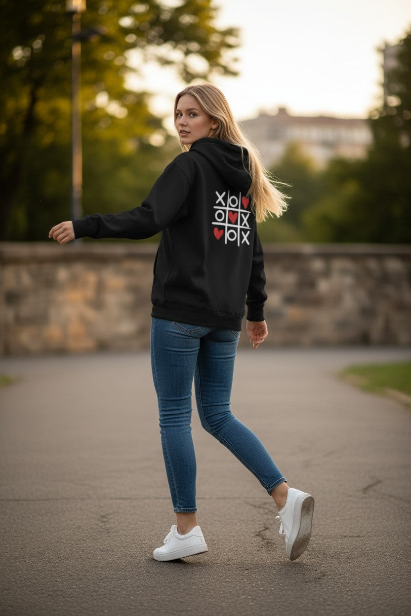 Hoodie ready to wear Design TicTacToe