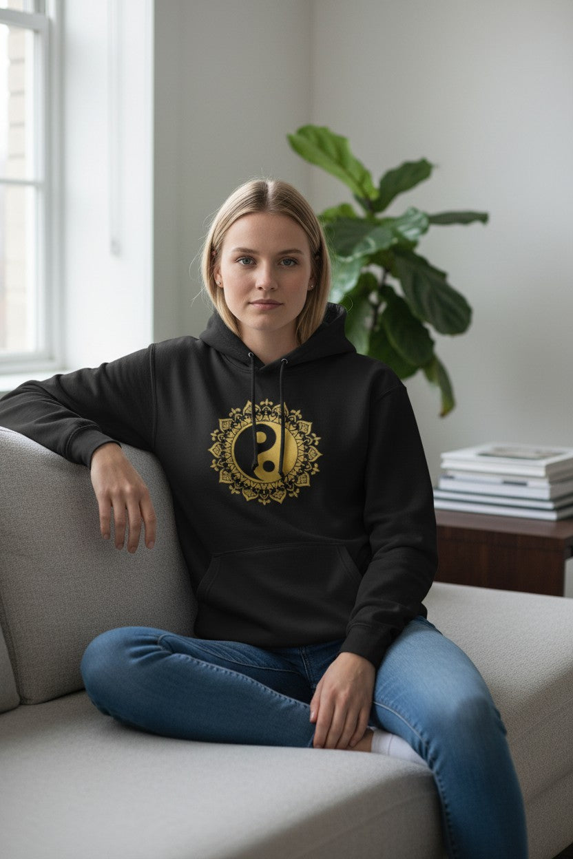 Hoodie ready to wear Design Ying&Yang