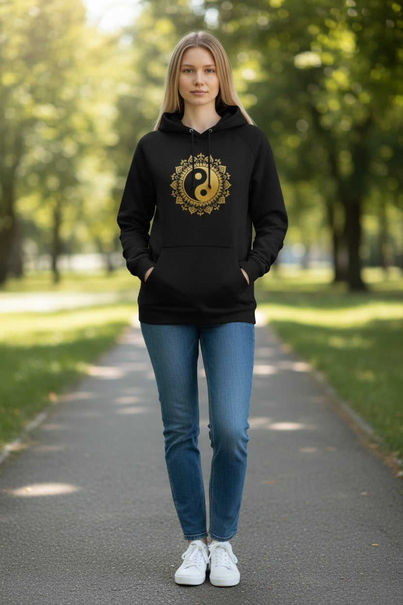 Hoodie ready to wear Design Ying&Yang