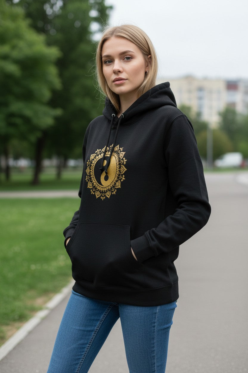 Hoodie ready to wear Design Ying&Yang