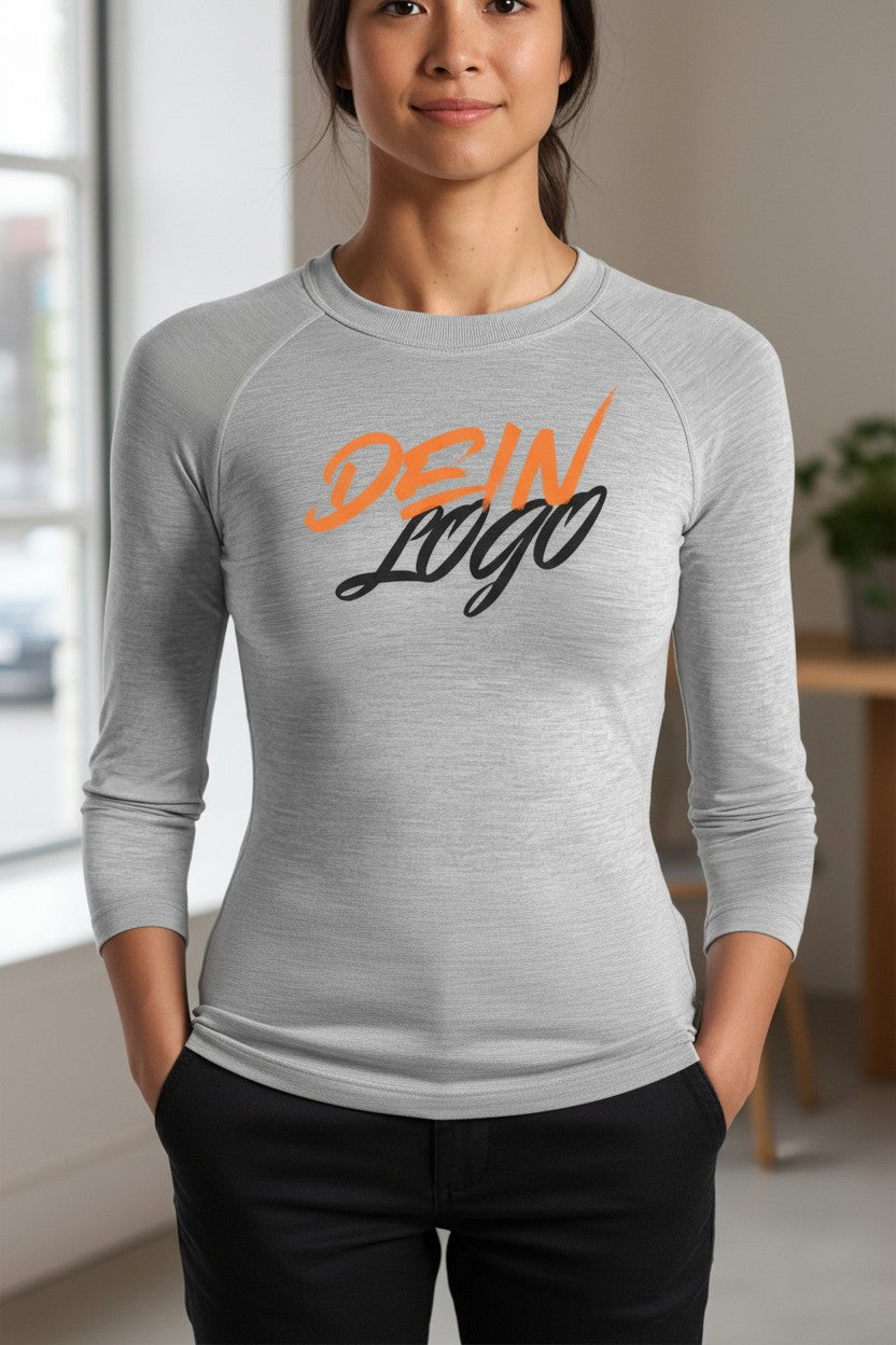 Individuelle Women’s Long-Sleeve  – sportlich, bequem & personalisierbar