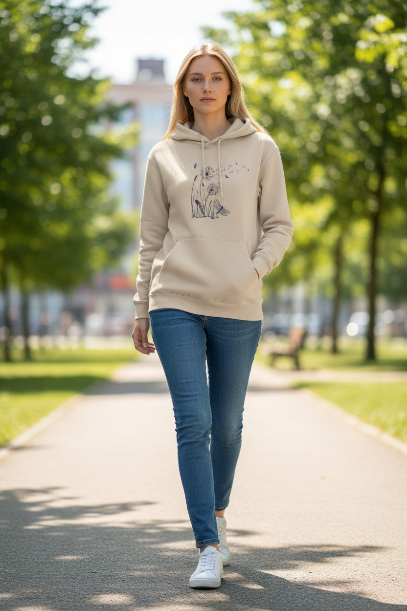 Hoodie ready to wear Design Pusteblume